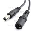 3.0m DCPlug to Socket (5.5 x 2.1 mm) Power Extension Cable male female gender changer