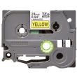 Brother TZe-651 Black on Yellow Thermal Laminated Label Tape (24mm x 8m)