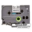 Brother TZe-S251 Extra Strength Adhesive Black on White Thermal Laminated Label Tape (24mm x 8m)