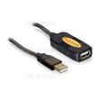 Delock 20.0m Active USB 2.0 Extension Cable