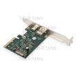 Digitus 2 Port USB 3.1 (USB-A & USB-C) PCI Express Interface Card DS-30225 4016032460077