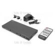 Digitus DS-55509 - 4 port HDMI Matrix Switch (4 In / 2 Out) with Audio Extractor 4016032478966