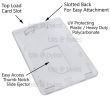ID Card Portrait Rigid Frosted Clear Pocket with UV Protection (86 x 54 mm)