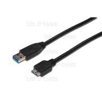 0.25m USB 3.0 Plug A to Micro-B Plug Cable