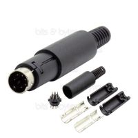 6pin Mini-DIN Plug Connector