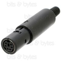 6pin Mini-DIN Socket Connector