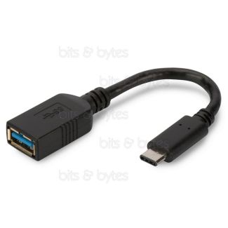 0.15m OTG USB Type-C Plug to USB 3.1 Socket A Adapter Cable DB-300315-001-S 4016032468707
