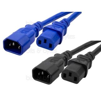 1.8m Power Extension Cable - IEC C13 to C14