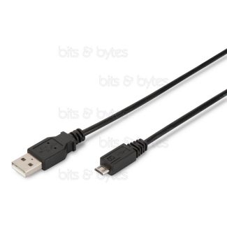 1.8m USB 2.0 Plug A to Micro-B Plug Cable