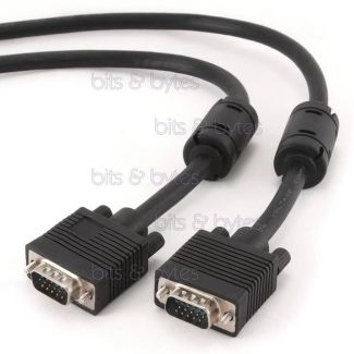10.0m VGA 15pin D-Sub Plug to Plug High Quality Cable