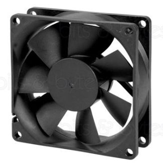 12V DC 80mm x 80mm x 25mm Cooling Fan