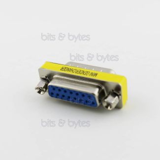 15pin D-Sub Socket to Socket Gender Changer Adapter gameport midi