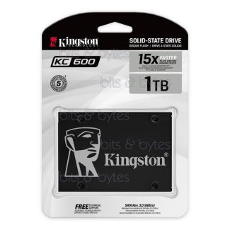 1TB Kingston KC600 SSD SATA III 2.5-inch Solid State Disk SKC600/1024G 0740617300116