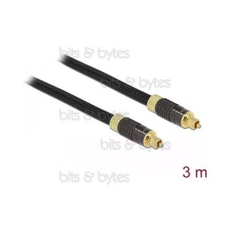 3.0m Fiber Optic Toslink Plug to Plug High Quality Audio Cable