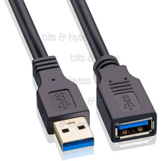 3.0m USB 3.0 Plug A to Socket A High Quality Extension Cable