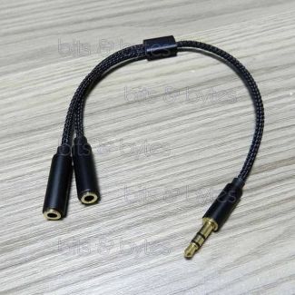 3.5mm Audio Splitter (Y) Adapter Cable dual jack