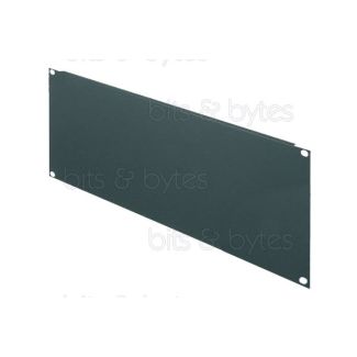 4U Blind Plate for covering the free spaced between 19-inch profiles