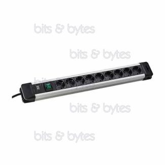 9 In-Line Switched Multi Outlet Extension 2.0m Cable 16A German Plugs