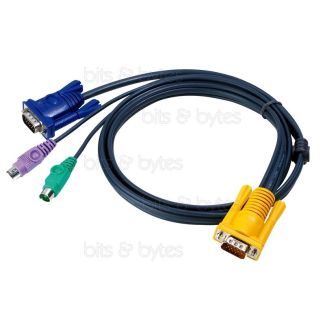 Aten 2L-5203P - 3.0m VGA & PS2 KVM Cable