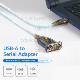 Aten UC-232A USB 2.0 to Serial RS232 9pin Converter