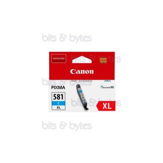 Canon CLI-581XL High Yield Cyan Original Ink Cartridge