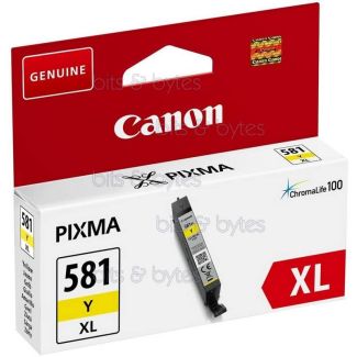 Canon CLI-581XL High Yield Yellow Original Ink Cartridge