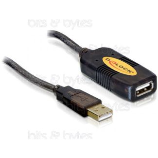Delock 10.0m Active USB 2.0 Extension Cable