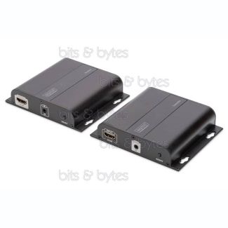 Digitus DS-55122 4K HDMI Extender Set over Network IP with IR Function (up to 120 meters) 4016032448976 