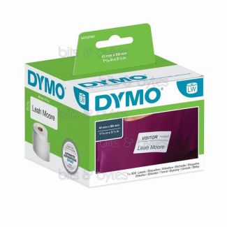 Dymo LabelWriter S0722560 (11356) Black on White Thermal Label (41mm x 89mm - 300 Labels)