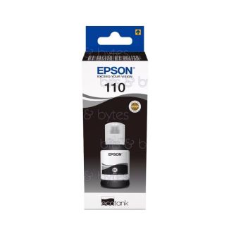 Epson 110 Ecotank 120ml Black Original Ink Bottle C13T03P14A