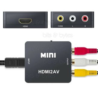 HDMI (input) to Composite (output) Video Converter