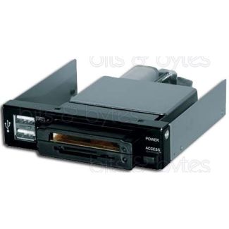ICY BOX IB-801-B Multi Card Reader (50-in-1) 3.5" USB 2.0 Computer Case Mount