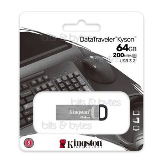 Kingston DataTraveler Kyson 64GB USB 3.2 Pen Drive DTKN/64GB 0740617309102