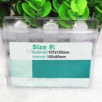 Landscape Soft Transparent Plastic Pocket (107 x 105 mm)