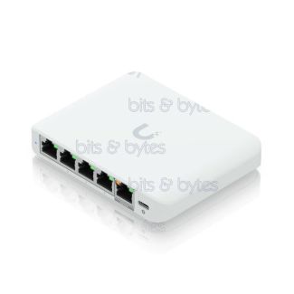 Ubiquiti USW-Flex-2.5G-5 - 5 Port 2.5GbE Network Desktop Switch 810084696040 