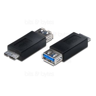 USB 3.0 Socket A to Micro Plug B Adapter