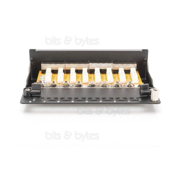 8 Port CAT6 STP Network Patch Panel