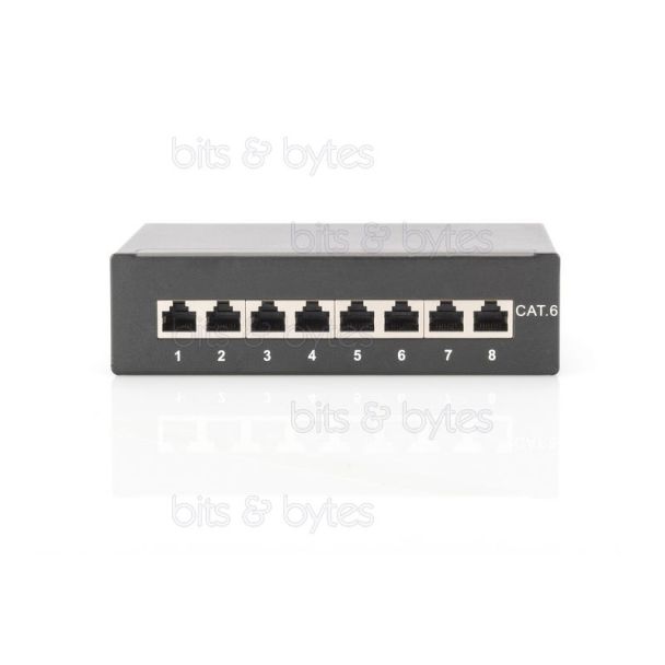 8 Port CAT6 STP Network Patch Panel