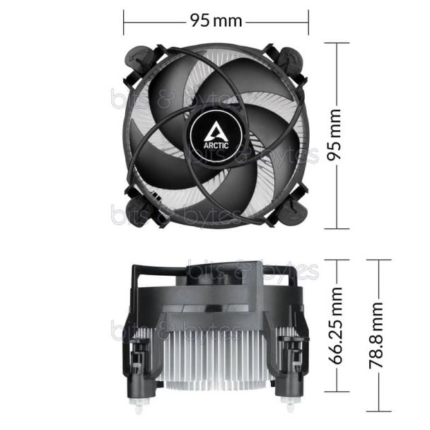Arctic Alpine 17 CPU Cooler for Intel Socket LGA 1700 ACALP00040A 4895213703895