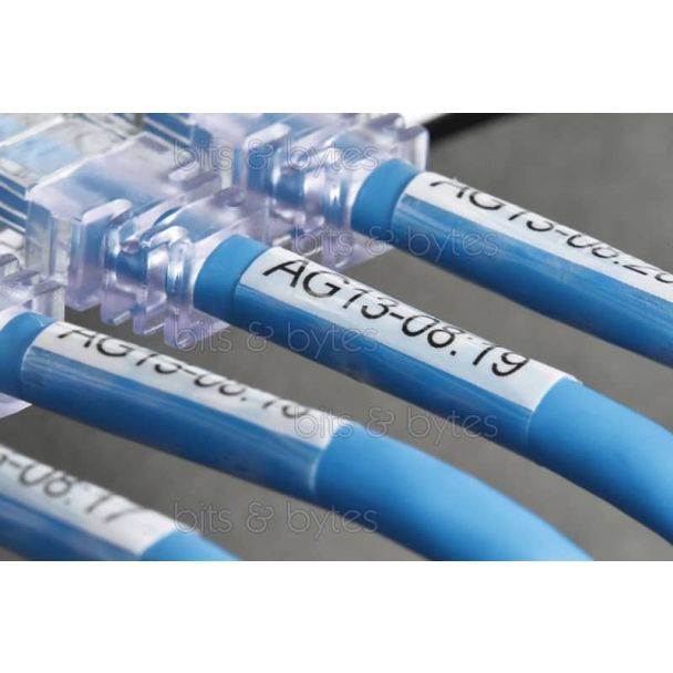 Brother TZe-SL251 Black on White Thermal Self-Laminated Label Tape (24mm x 8m)