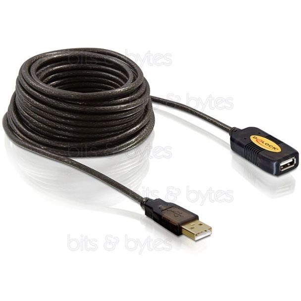 Delock 10.0m Active USB 2.0 Extension Cable