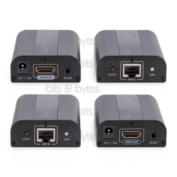 Digitus DS-55204 HDMI Extender Set over CAT6 or CAT7 (up to 70 meters) 4016032436270