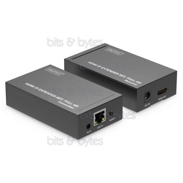 Digitus DS-55517 HDMI Extender Set over Network IP with IR Function (up to 120 meters) 4016032482666