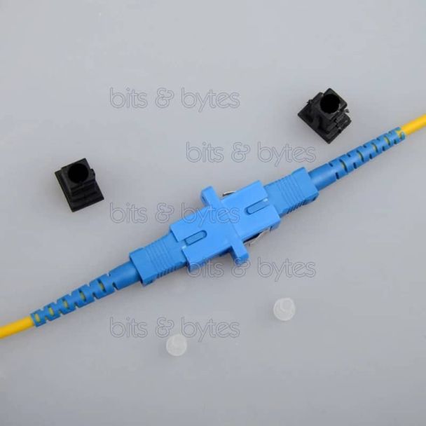 Fiber Optic SC Simplex Socket Single-Mode Adapter (Extension Coupler)